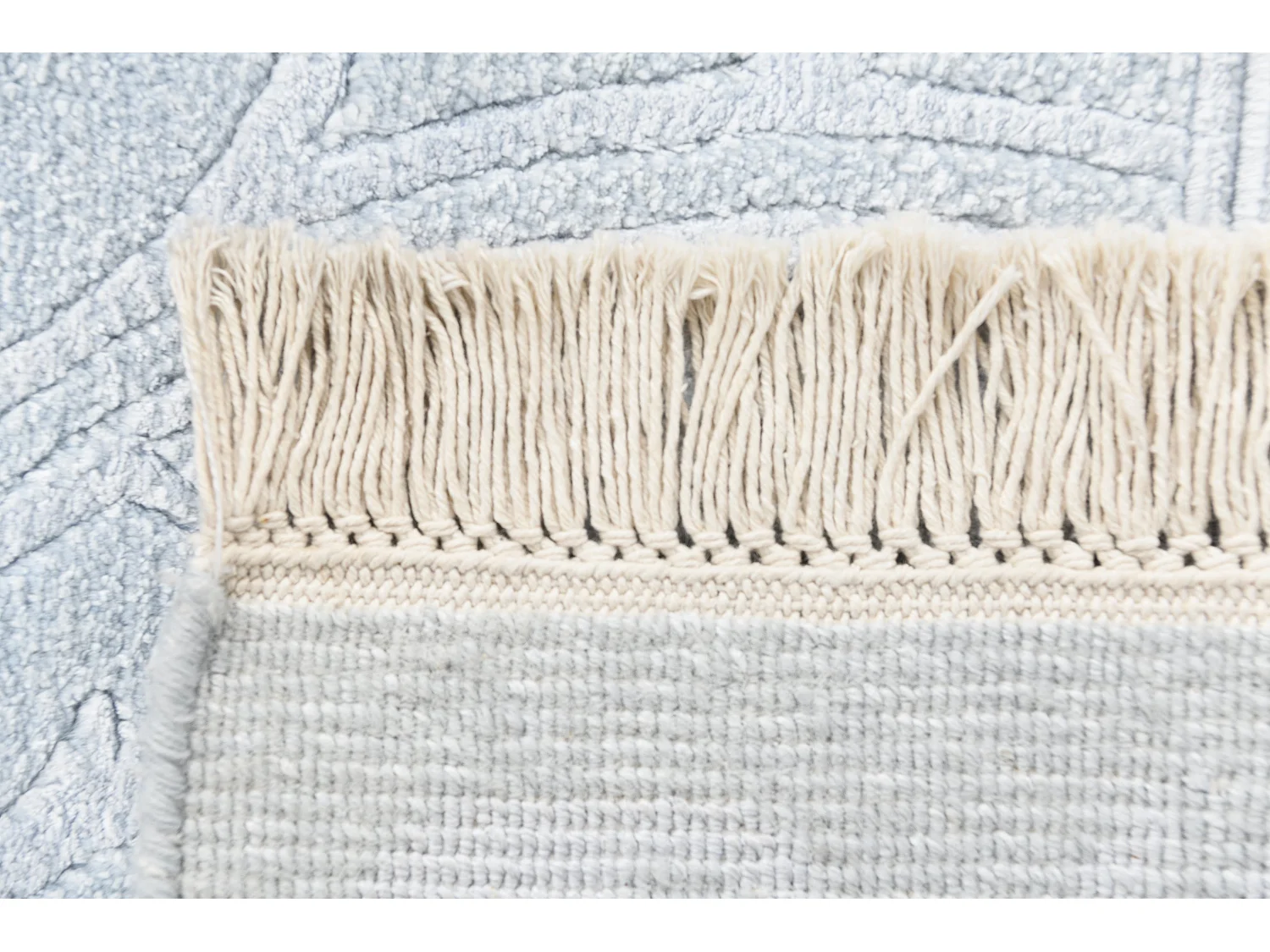 Tapis de laine 130x191 Bleu Darya