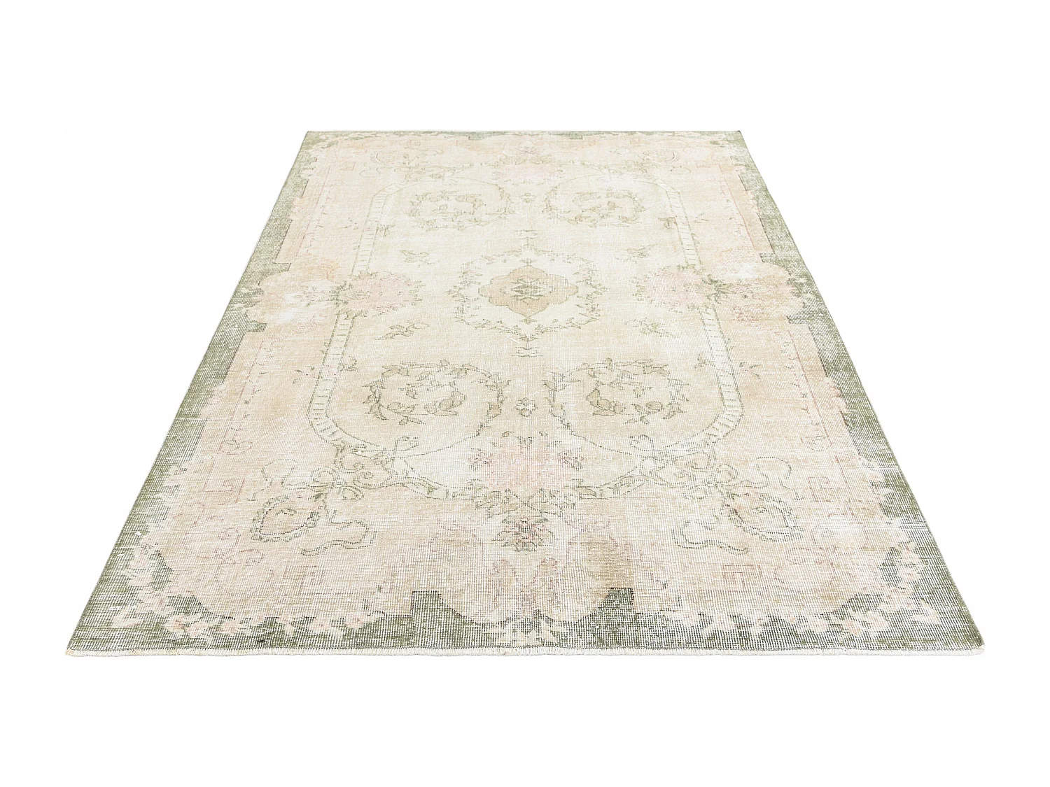 Tappeto in lana 155x239 beige Ultra Vintage