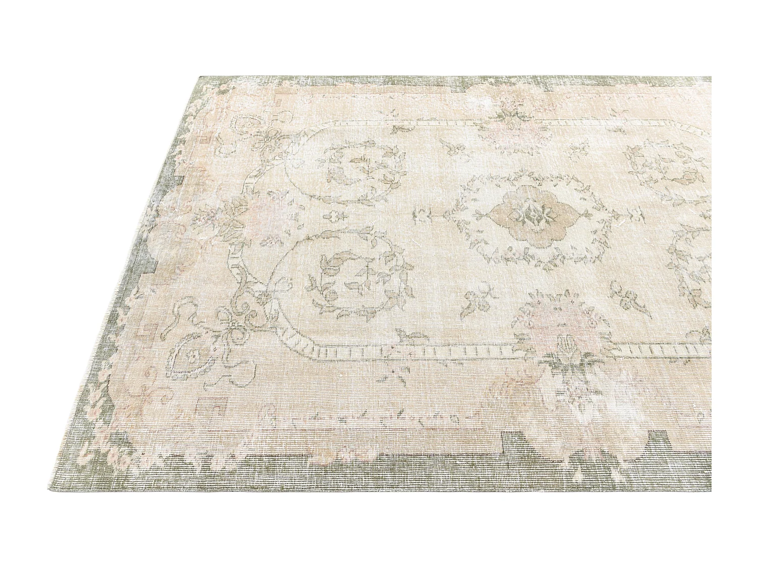 Tappeto in lana 155x239 beige Ultra Vintage