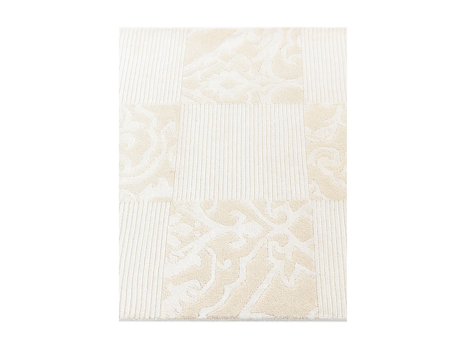 Tappeto per corridoio in lana 81x396 beige Darya