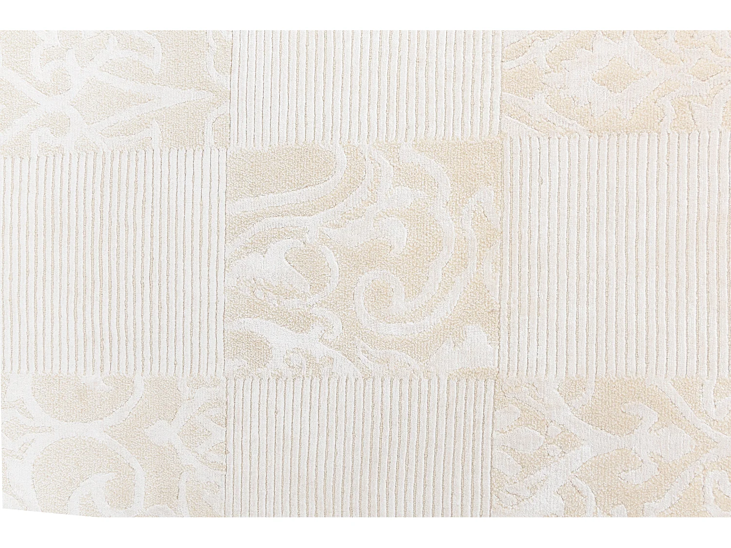 Tapis de couloir en laine 81x396 beige Darya
