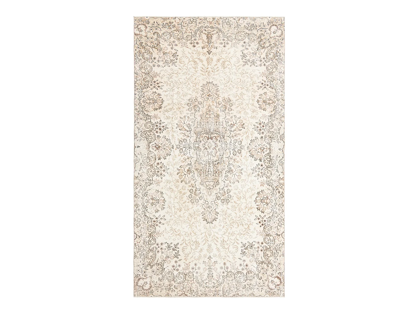Tapis de laine 152x284 brun Ultra Vintage