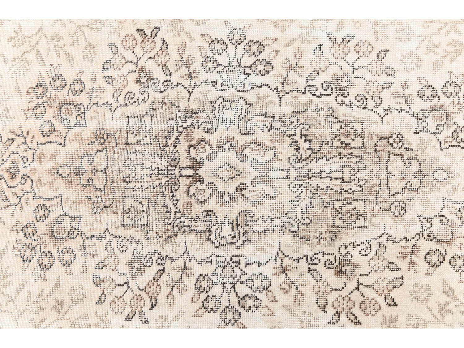 Tapis de laine 152x284 brun Ultra Vintage