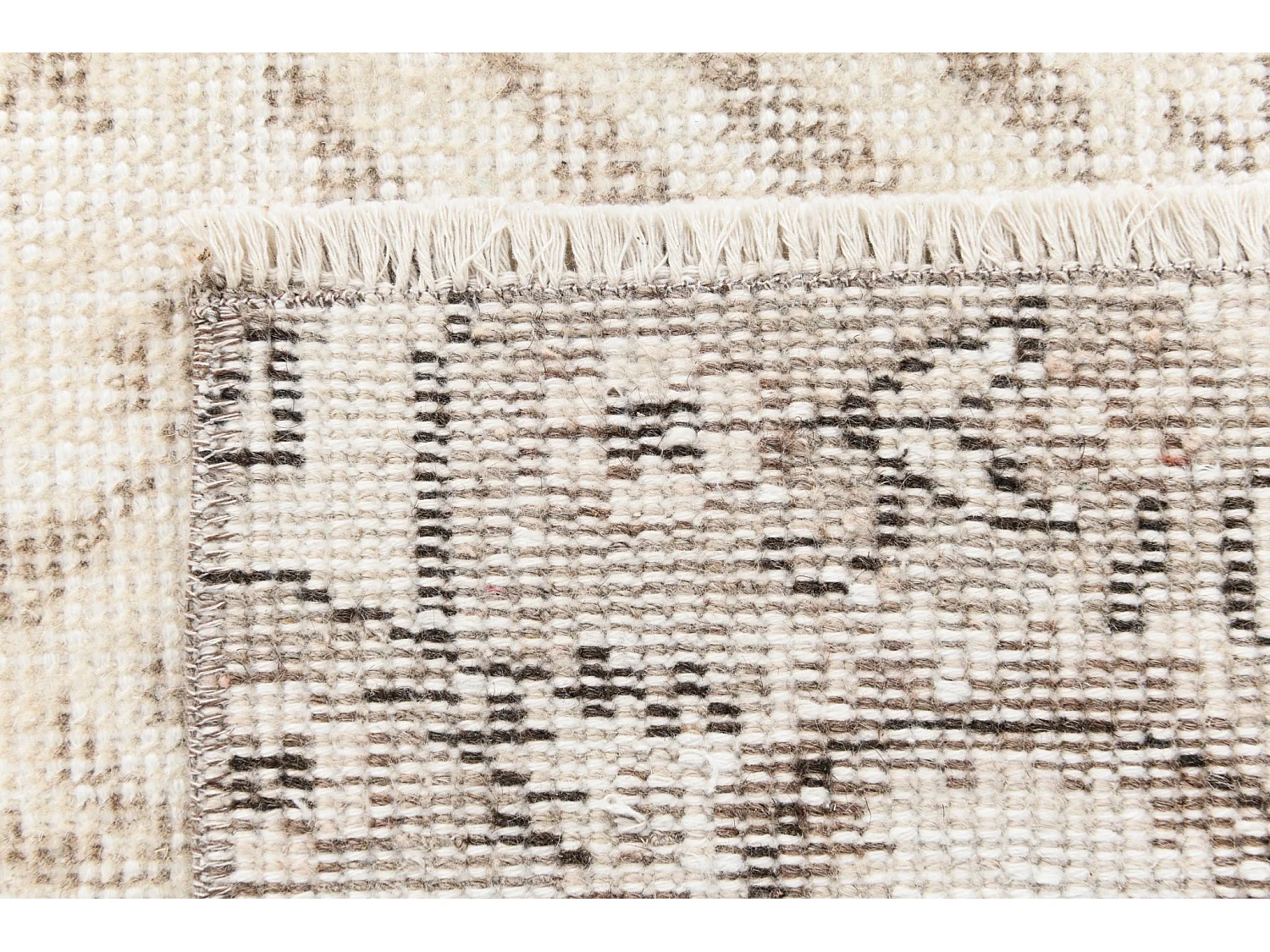 Tapis de laine 152x284 brun Ultra Vintage