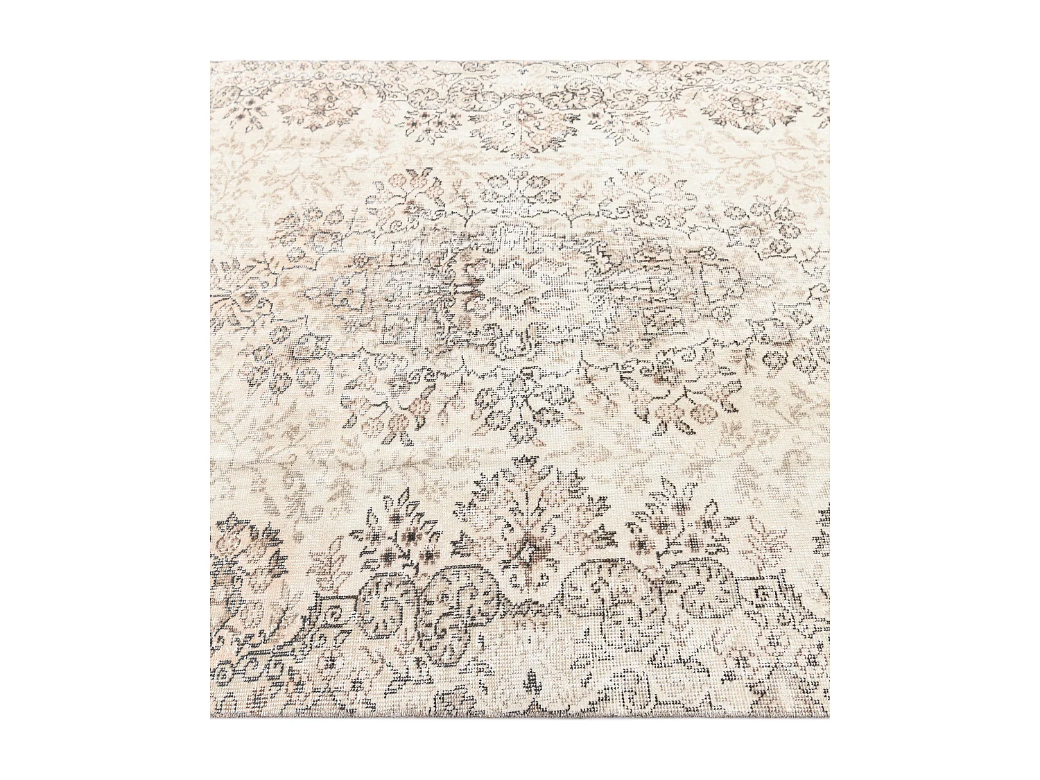 Tapis de laine 152x284 brun Ultra Vintage