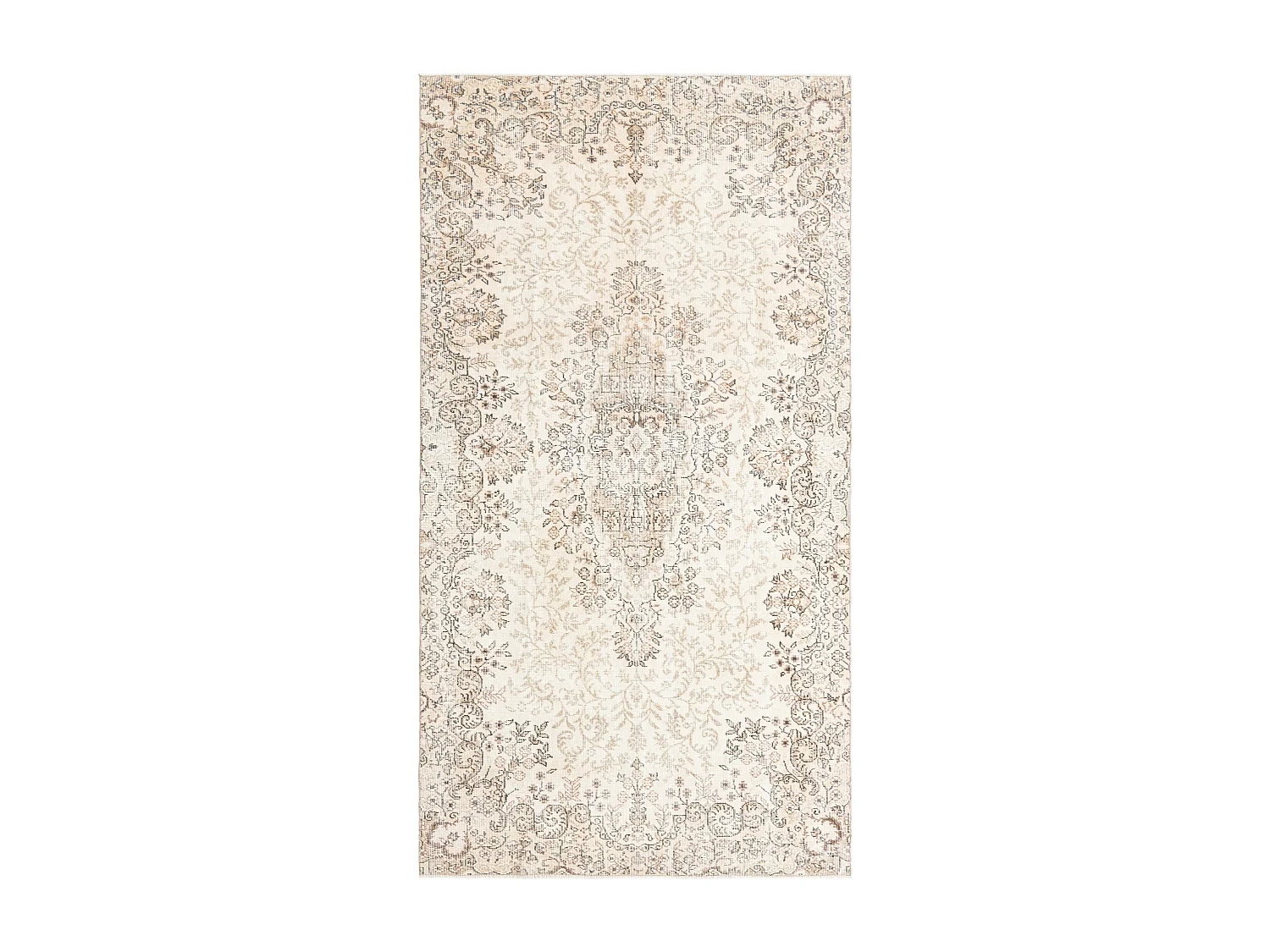 Tapis de laine 152x284 brun Ultra Vintage