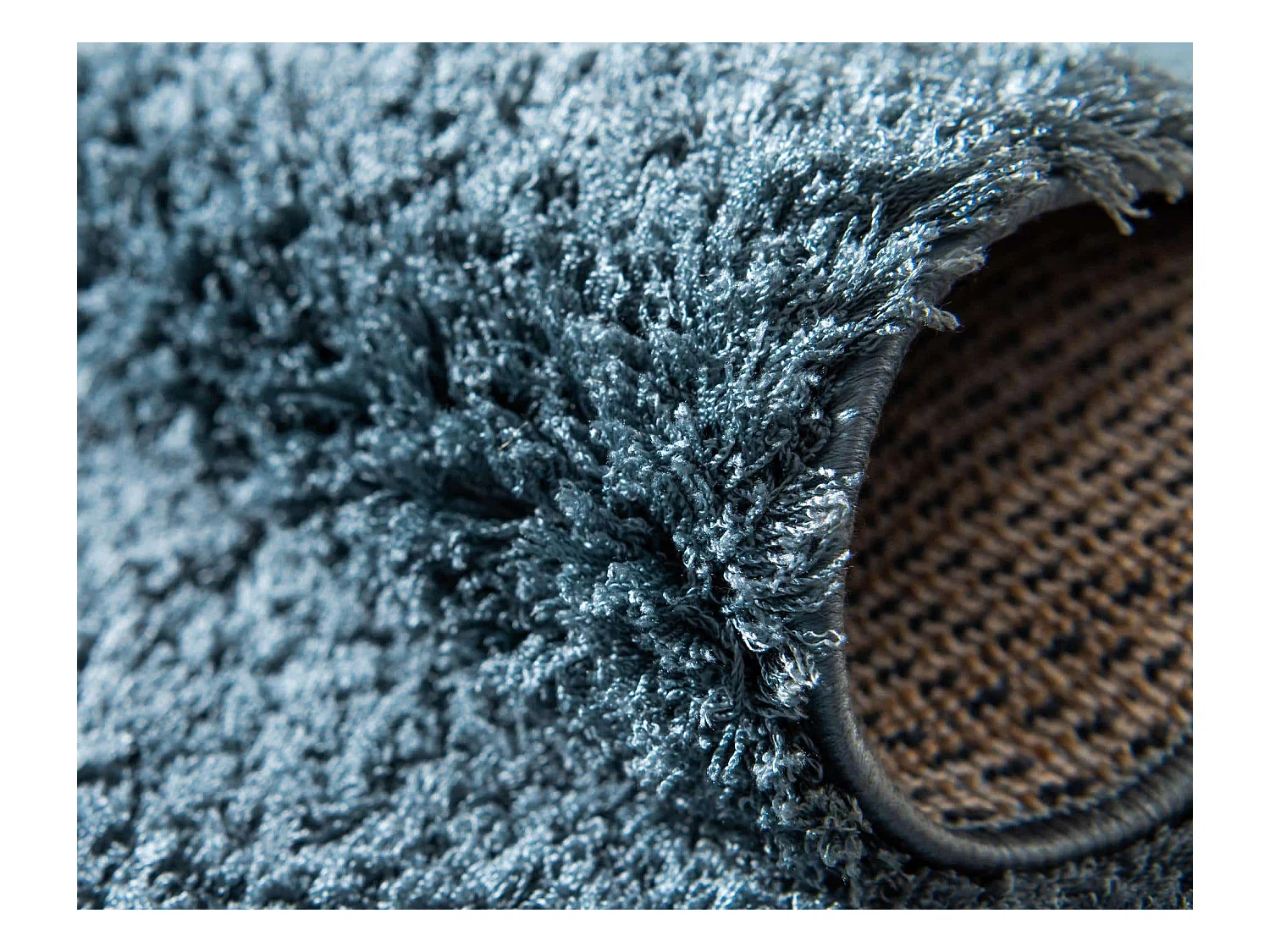 Hoogpolig tapijt 365x275 Blauw Luzern