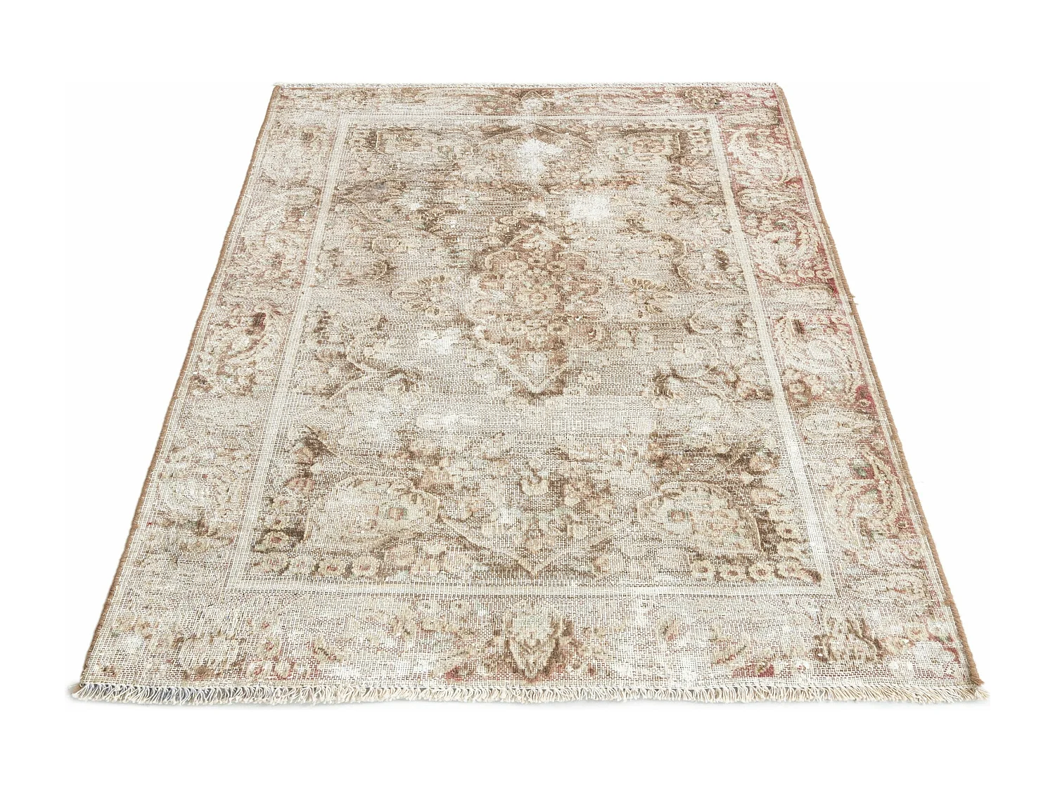Tapis de laine 90x126 beige Vintage Royal