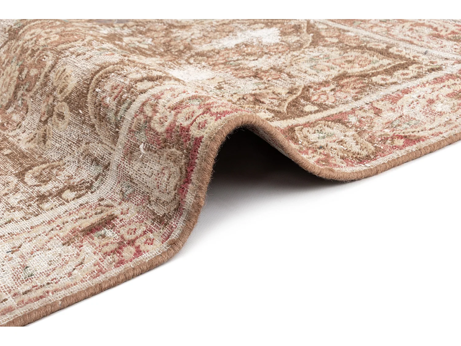 Tapis de laine 90x126 beige Vintage Royal