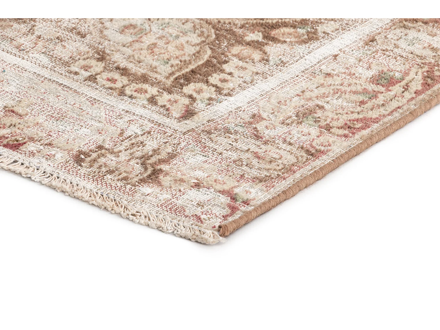 Tapis de laine 90x126 beige Vintage Royal