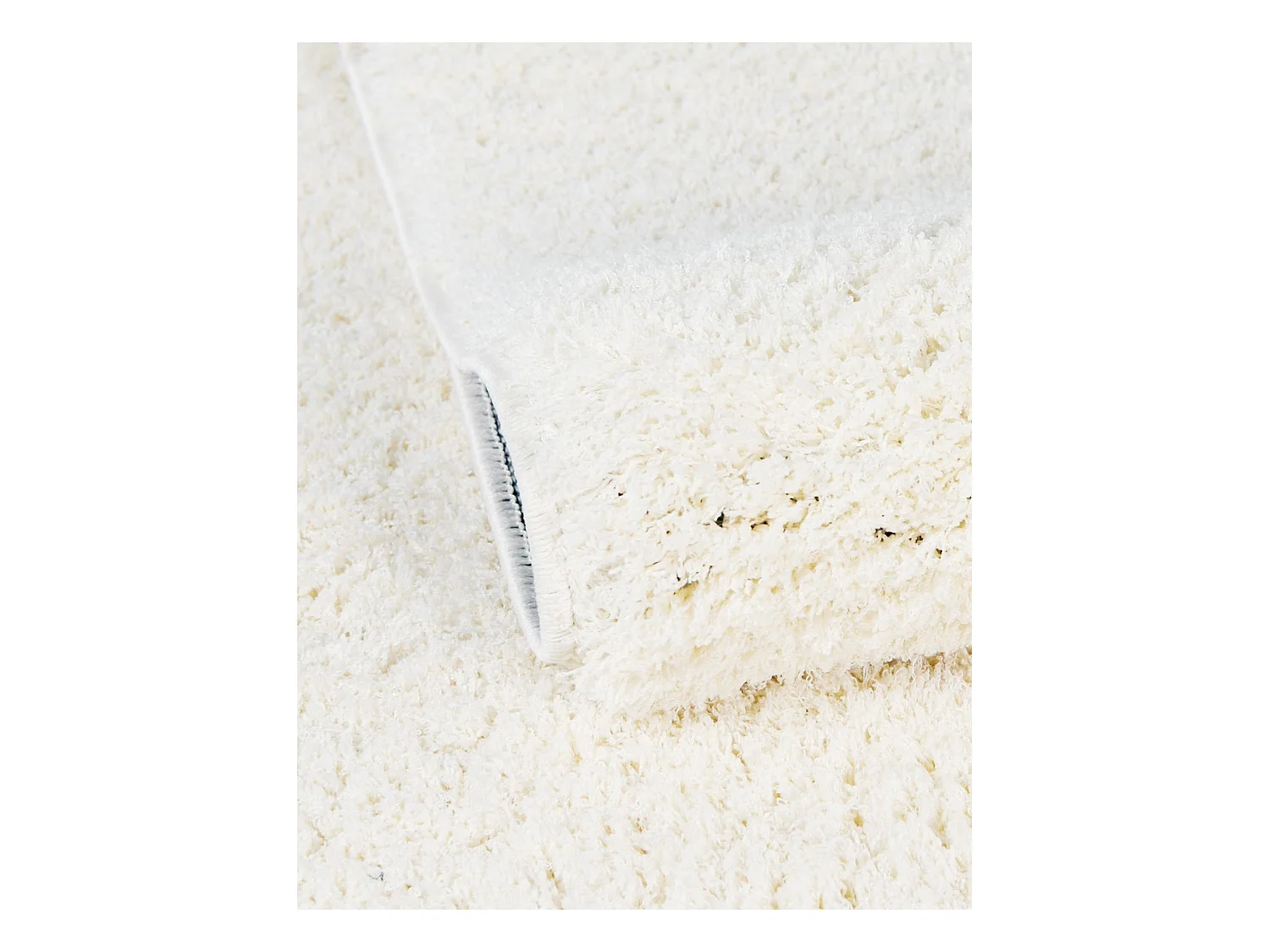 Hochflorteppich 80x305 Weiss Luzern