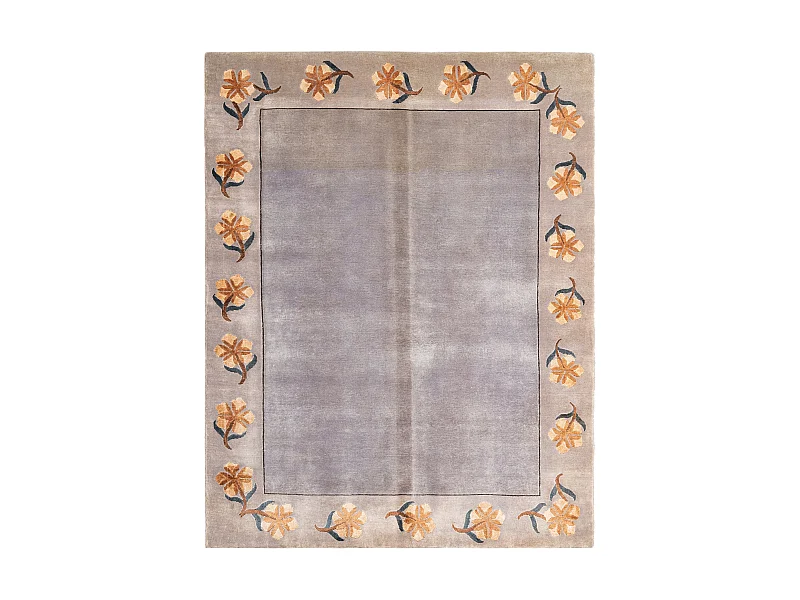 Wollteppich 160x203 Braun Darya