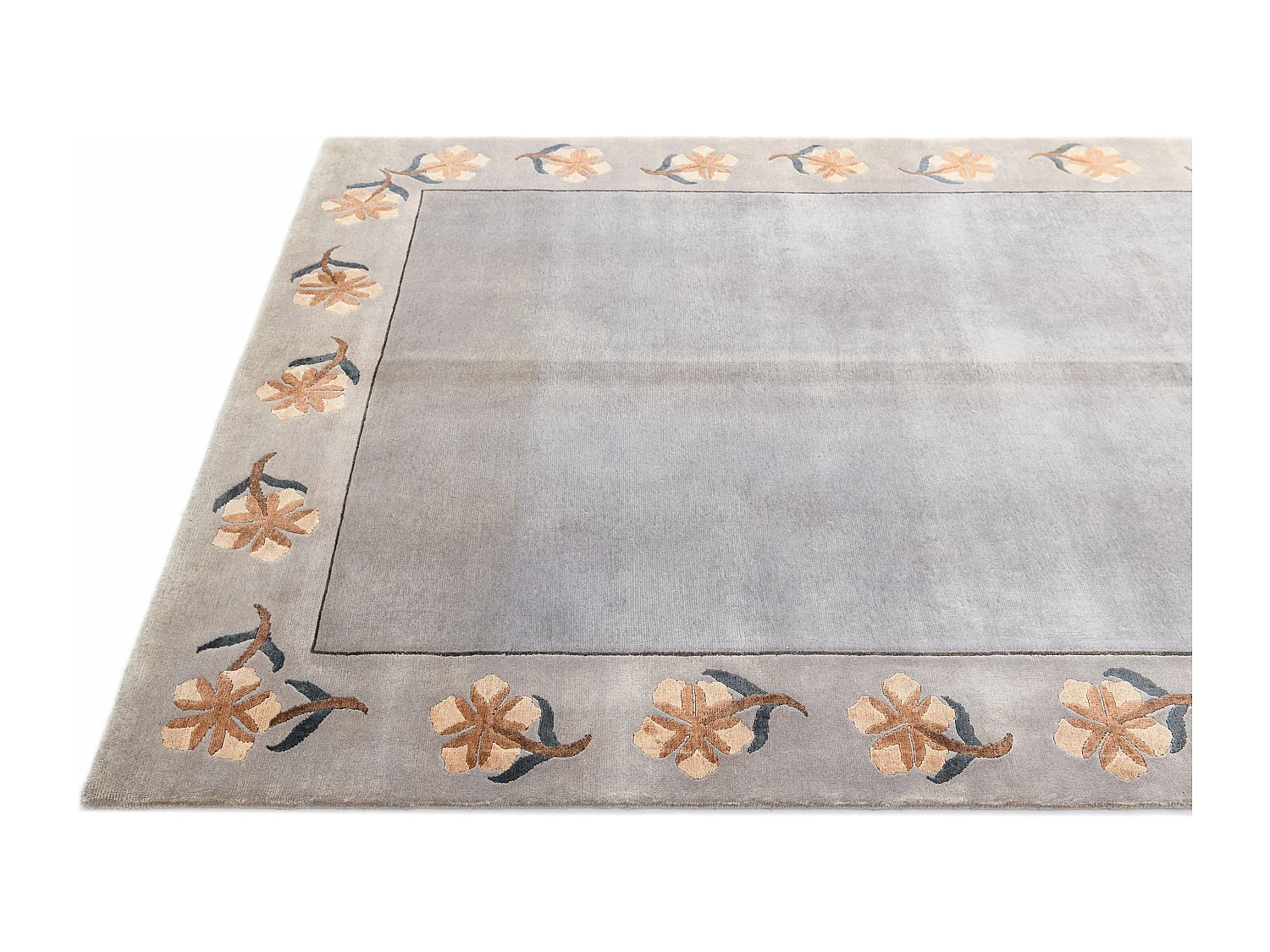 Tappeto in lana 160x203 marrone Darya