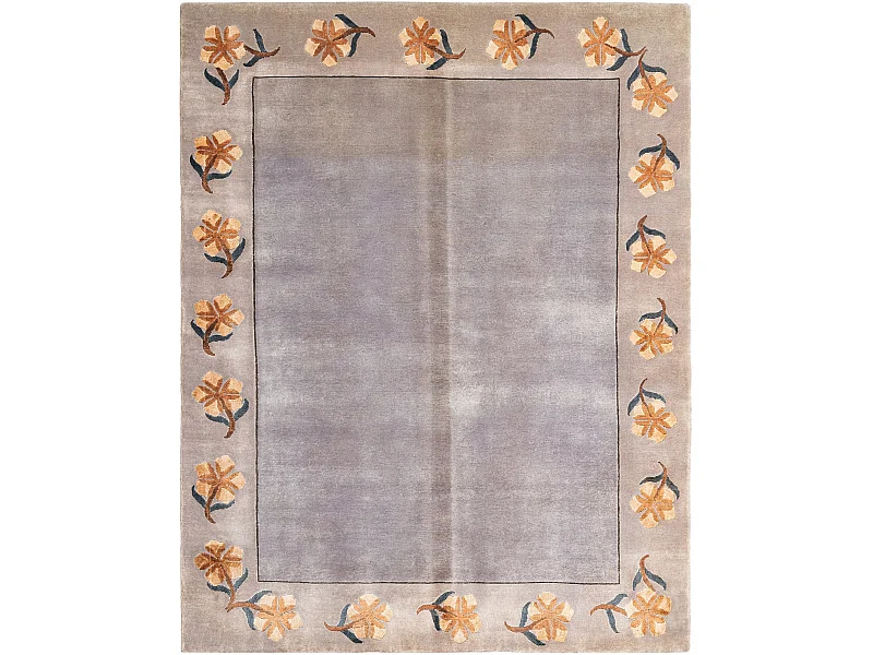 Wollteppich 160x203 Braun Darya