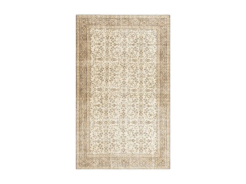 Tappeto in lana 150x249 beige Ultra Vintage