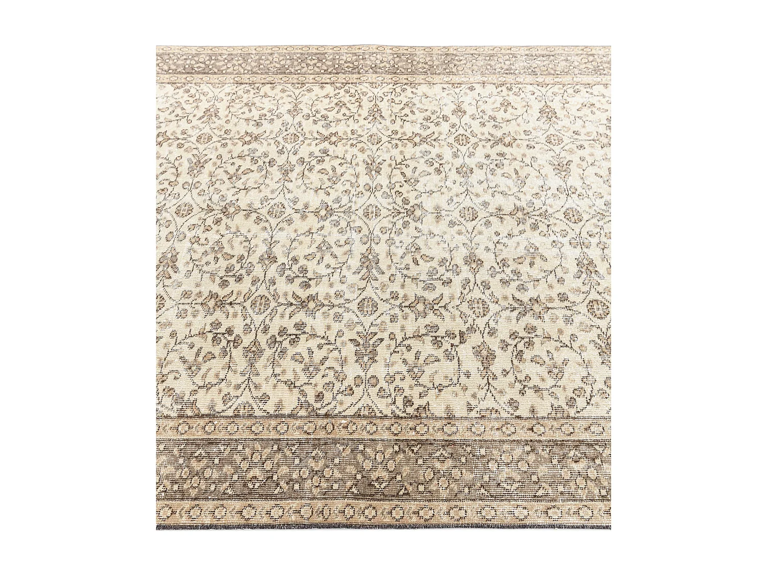Tappeto in lana 150x249 beige Ultra Vintage