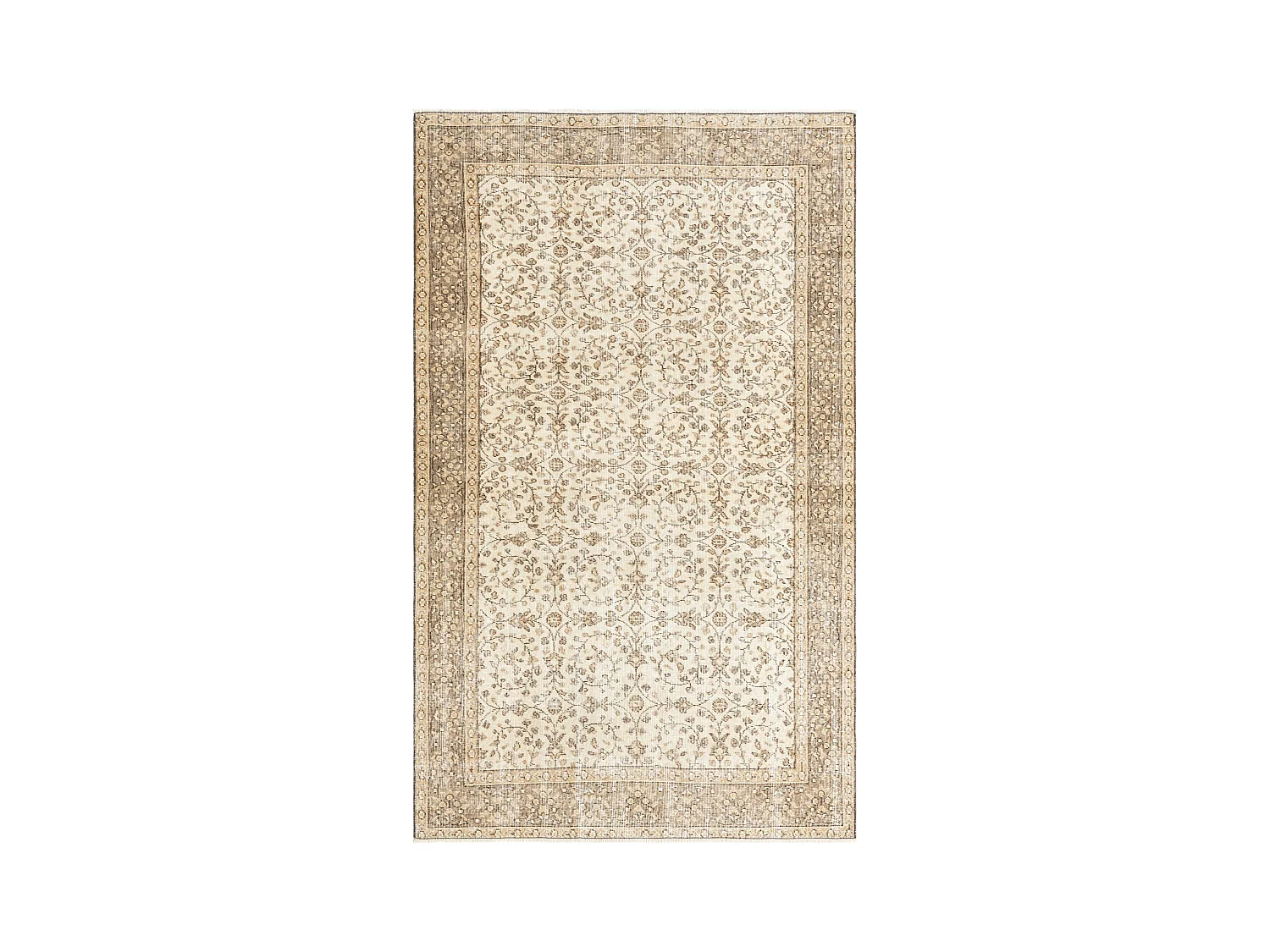 Tapis de laine 150x249 beige Ultra Vintage