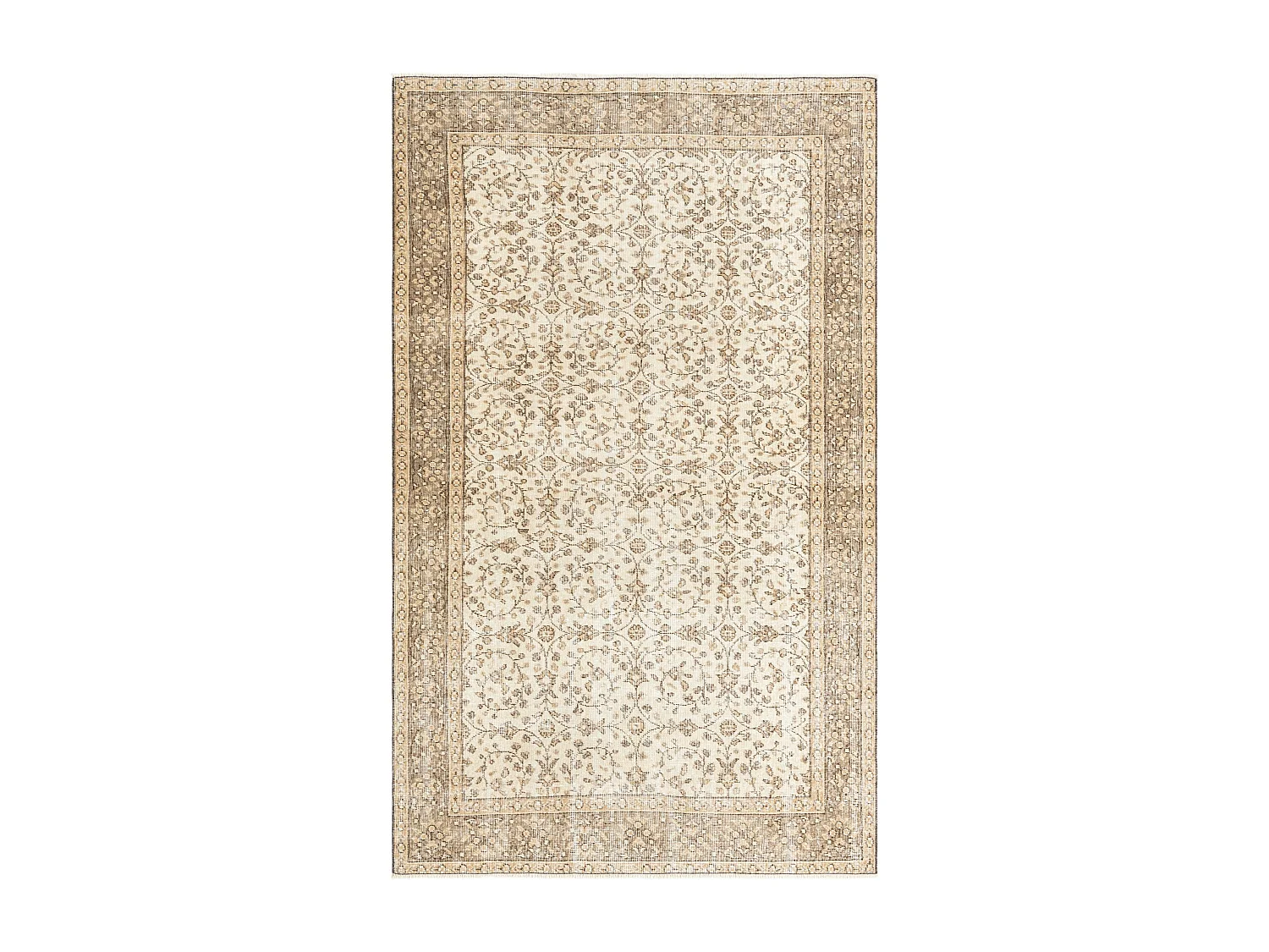 Tapis de laine 150x249 beige Ultra Vintage