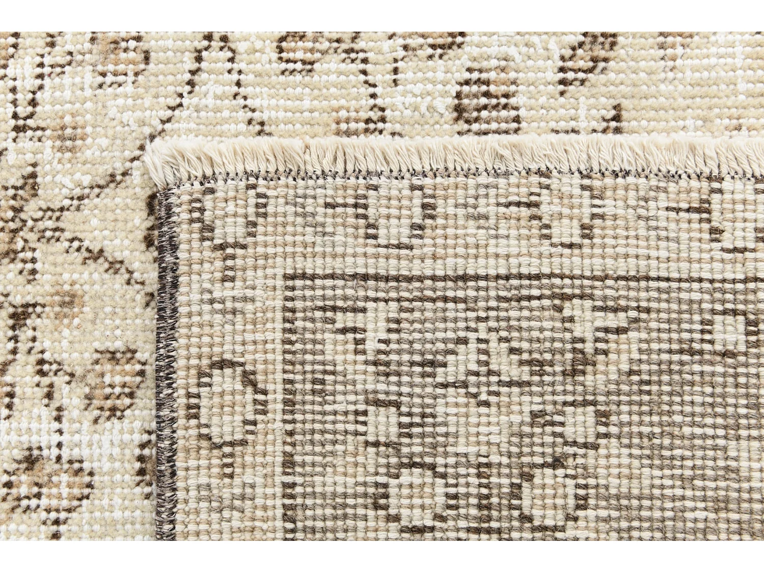 Tapis de laine 150x249 beige Ultra Vintage