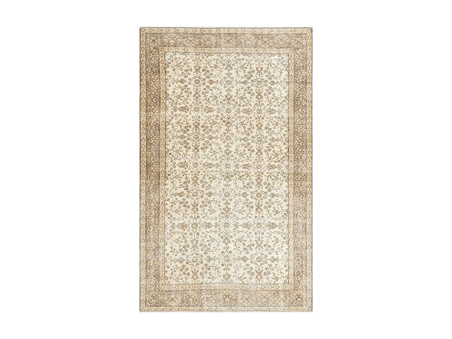 Tapis de laine 150x249 beige Ultra Vintage
