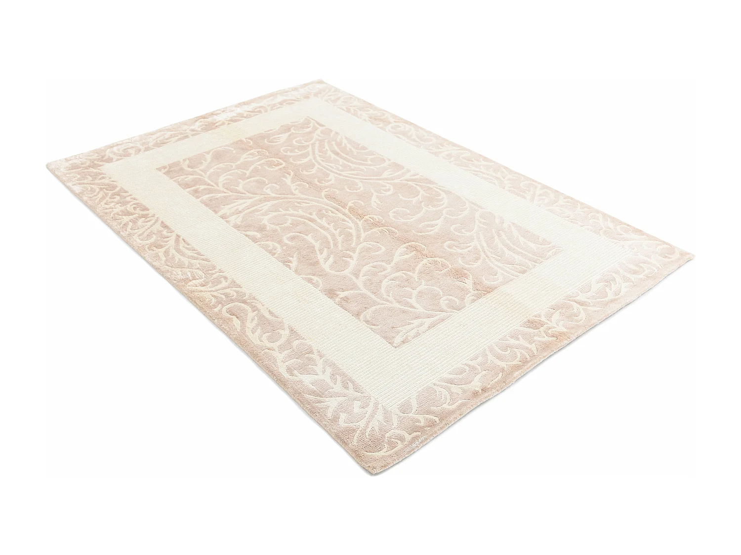 Tapis de laine 130x188 brun Darya