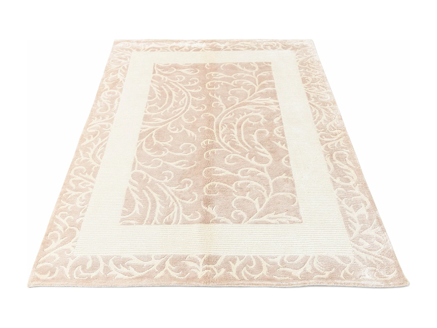 Tapis de laine 130x188 brun Darya