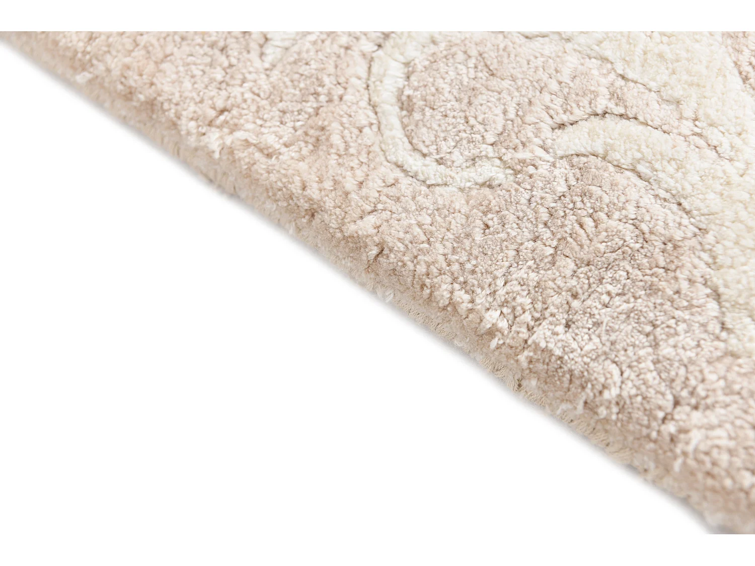 Wollteppich 130x188 Braun Darya