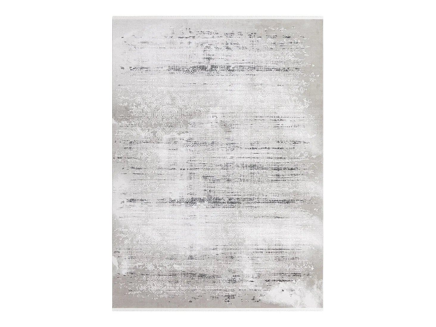 Tapis 240x240 gris bleu Davos Charme