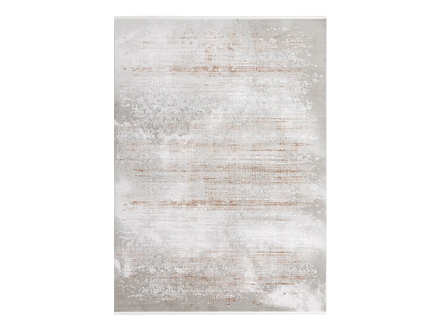 Tapis 240x240 gris bleu Davos Charme