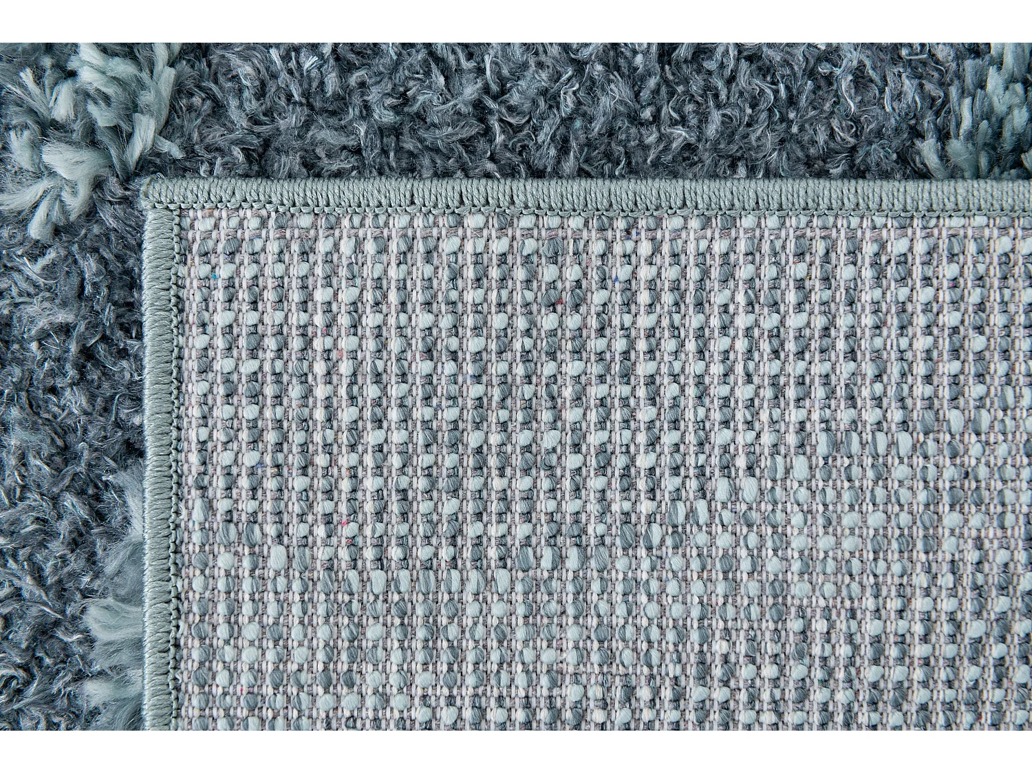 Hoogpolig tapijt 245x160 Blauw Thun Tribus