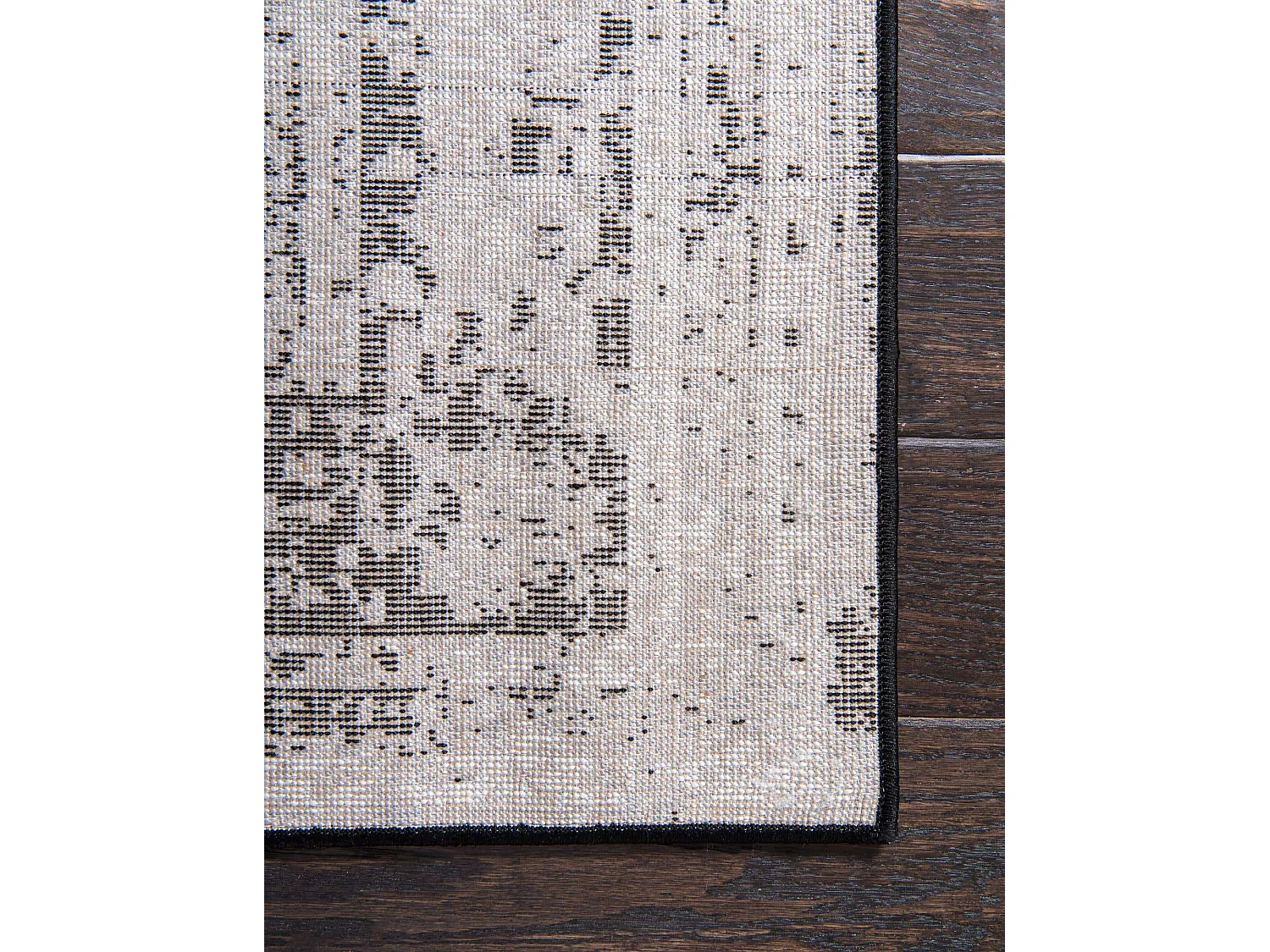 Tapijt 201x61 Zwart Monaco