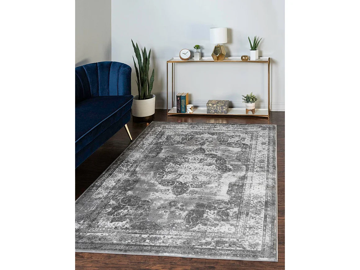 Tapis 152x244 gris Monaco