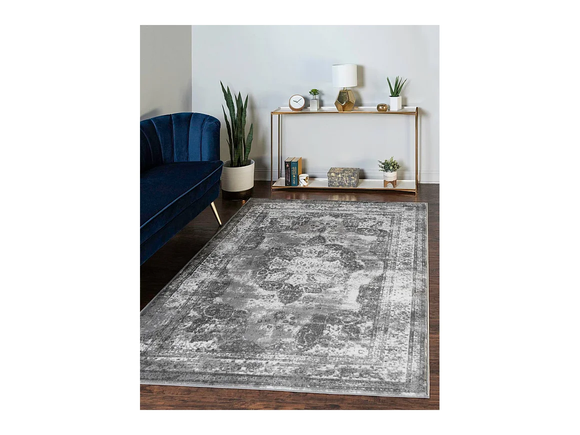 Tapis 152x244 gris Monaco