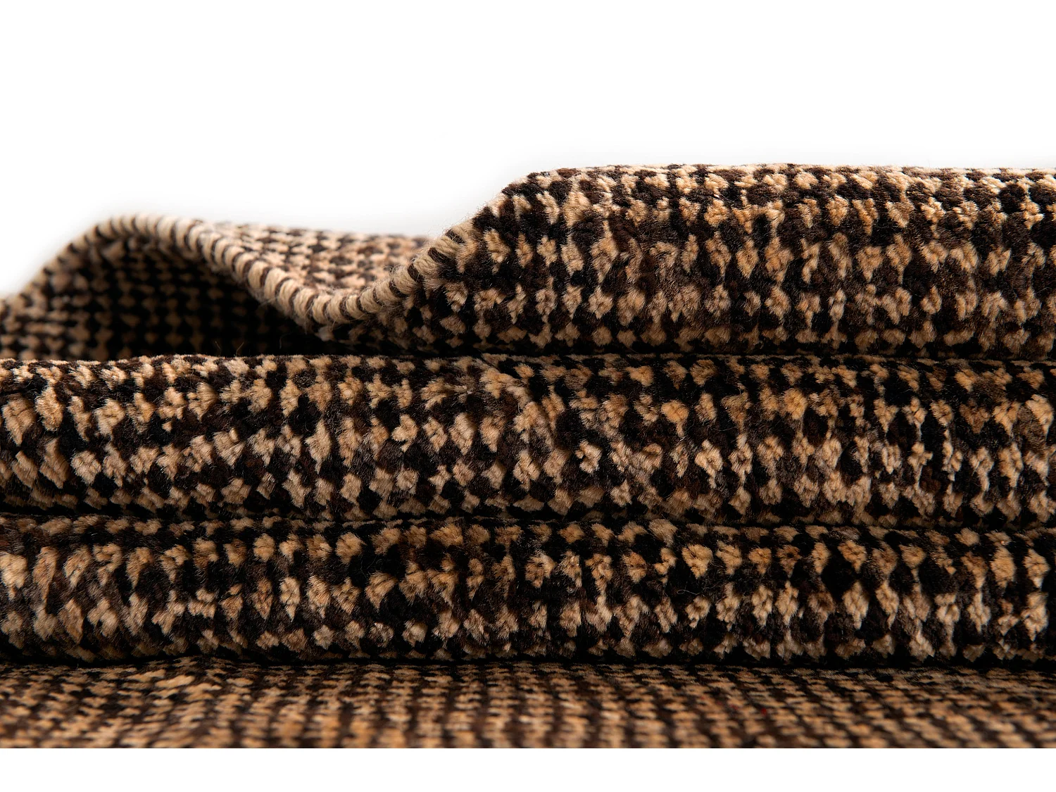 Tapis de laine 165x240 brun Juma