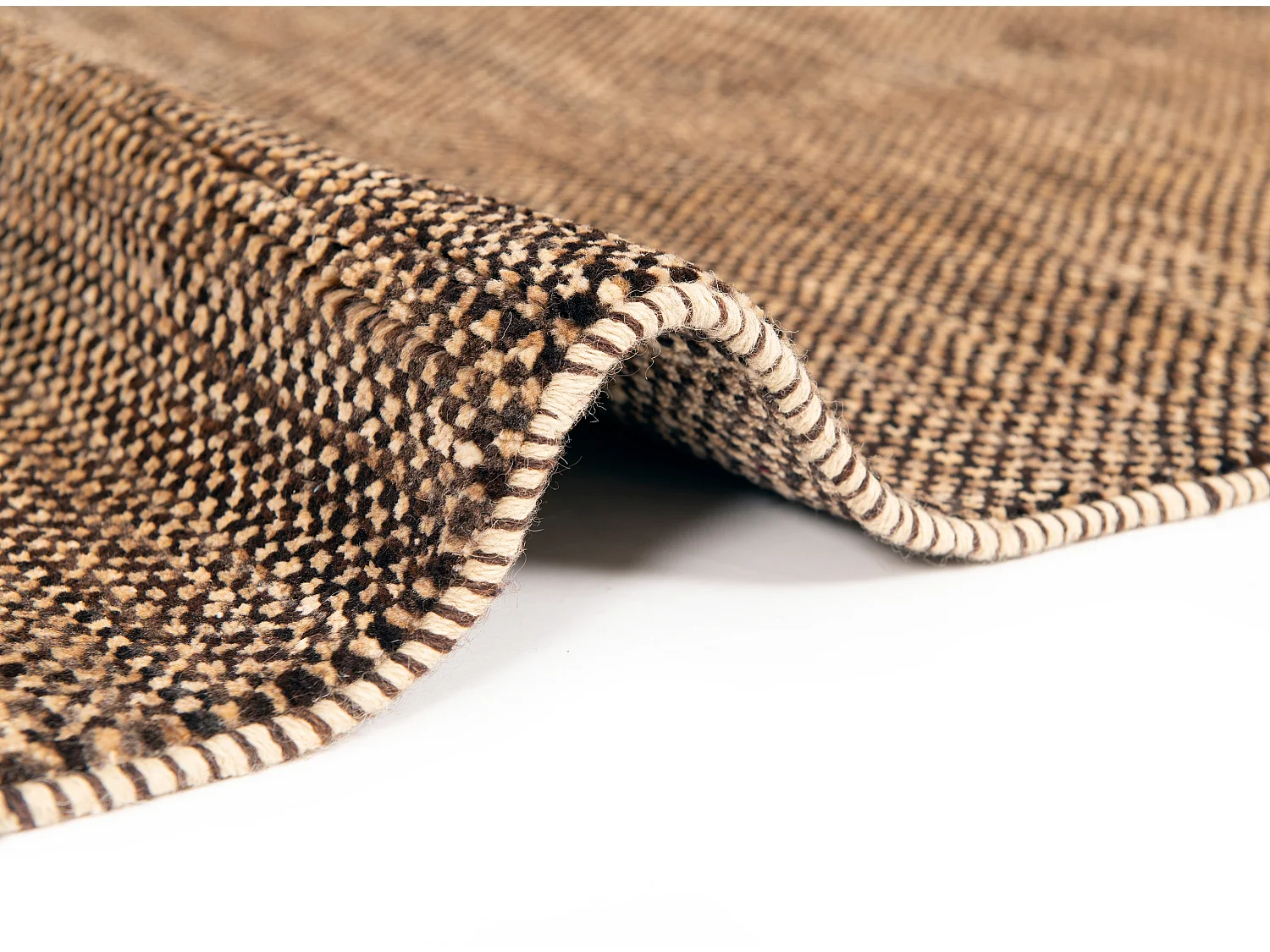 Tapis de laine 165x240 brun Juma