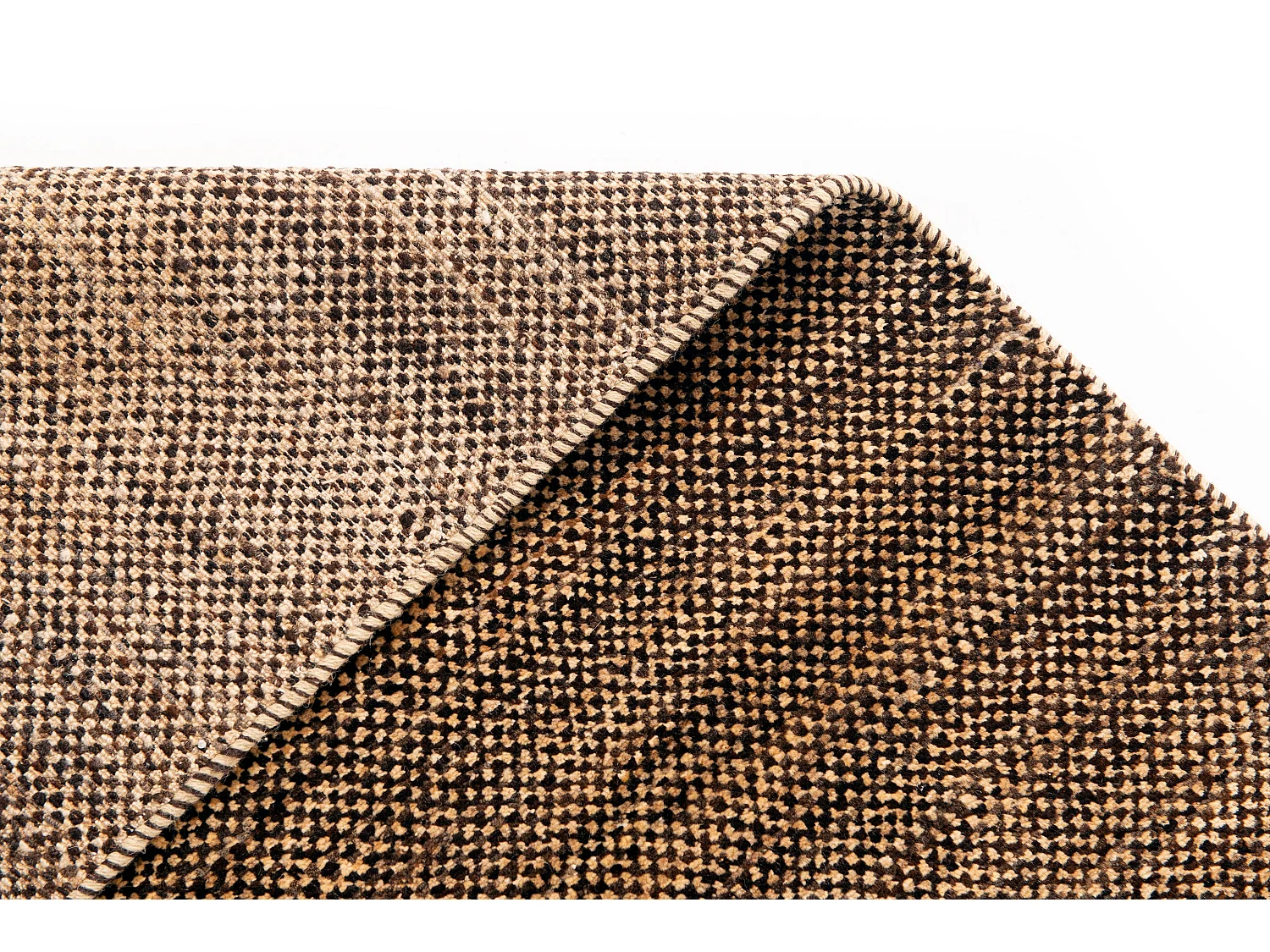 Tapis de laine 165x240 brun Juma