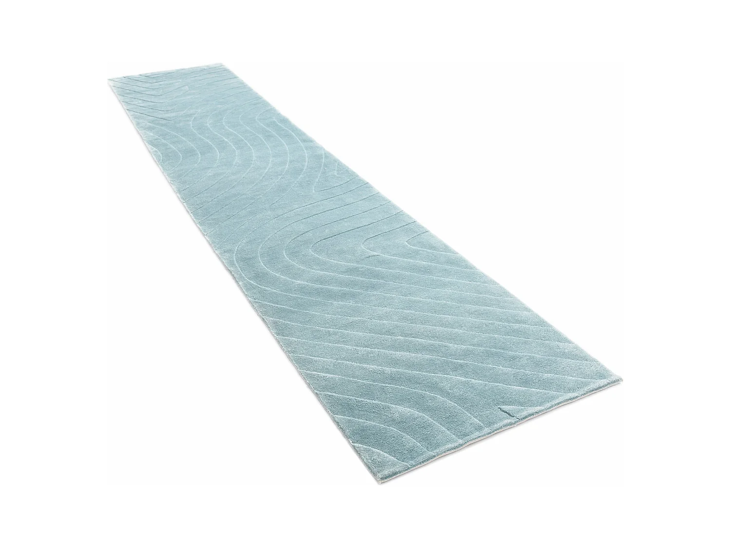 Loper-Woltapijt 396x81 Blauw Darya