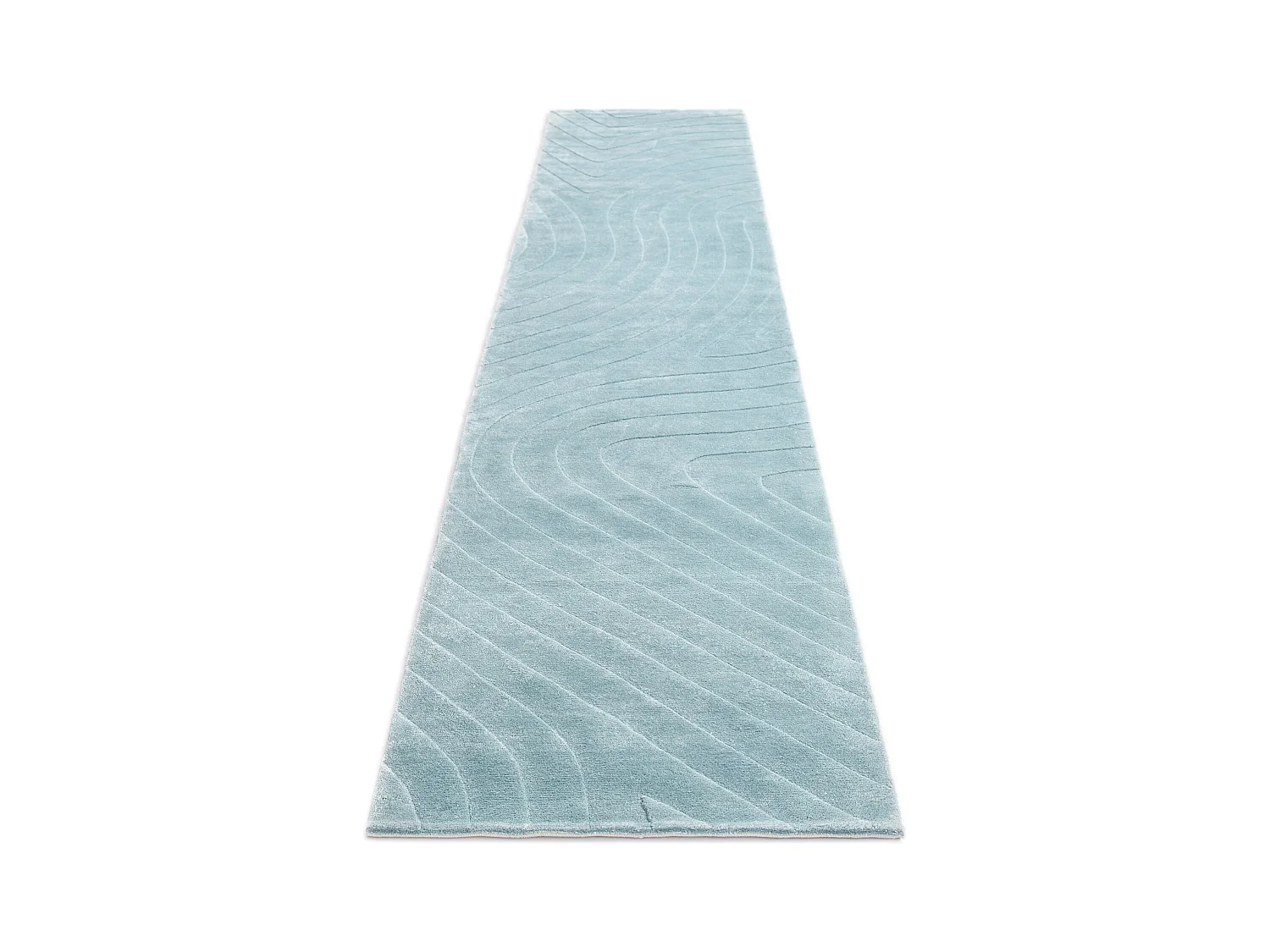 Loper-Woltapijt 396x81 Blauw Darya