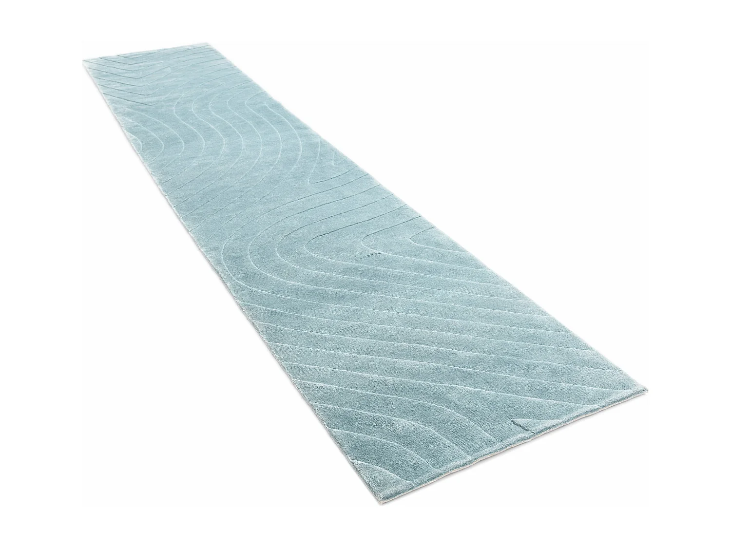 Loper-Woltapijt 396x81 Blauw Darya