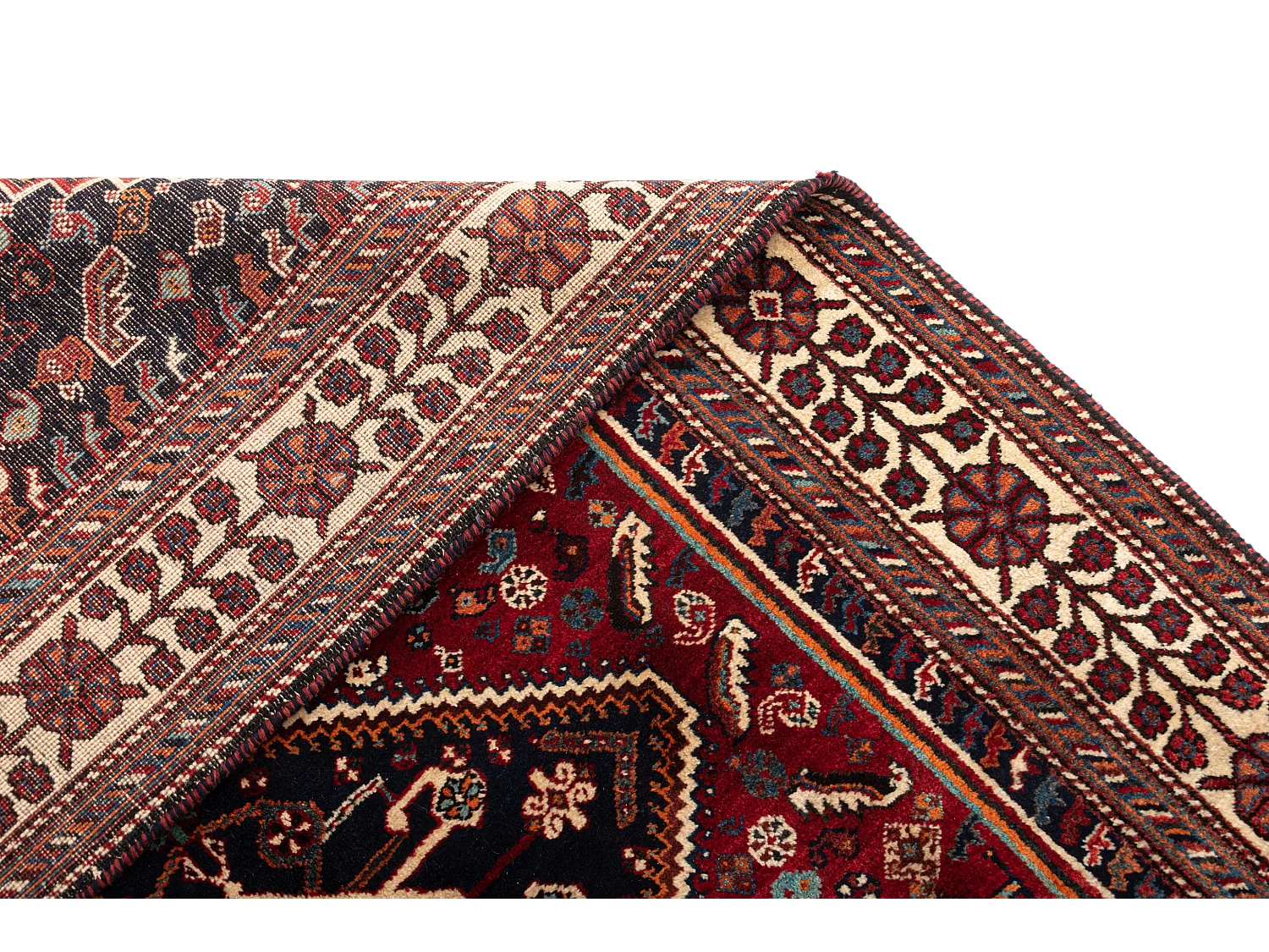 Tapis de laine 156x260 rouge Ghashghai