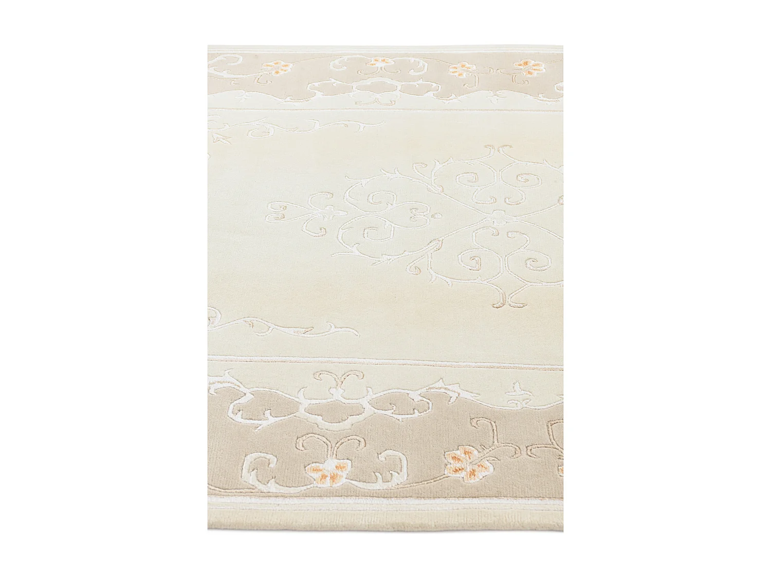 Tapis de laine 175x244 beige Darya