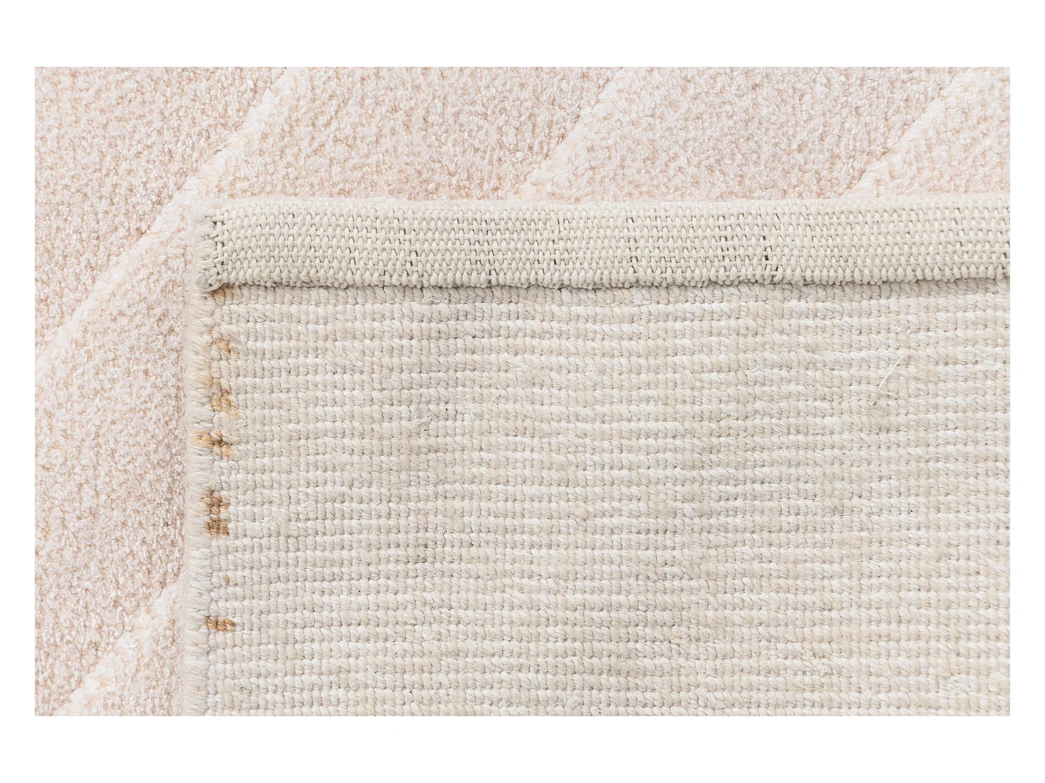 Tappeto per corridoio in lana 79x391 rosa Darya