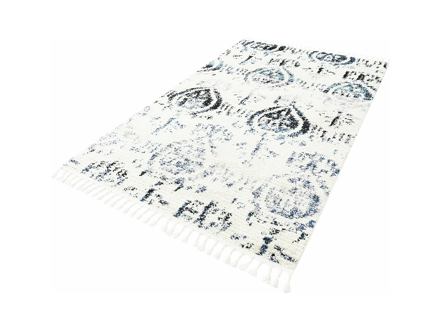 Hoogpolig tapijt 305x240 Beige Frauenfeld Moana