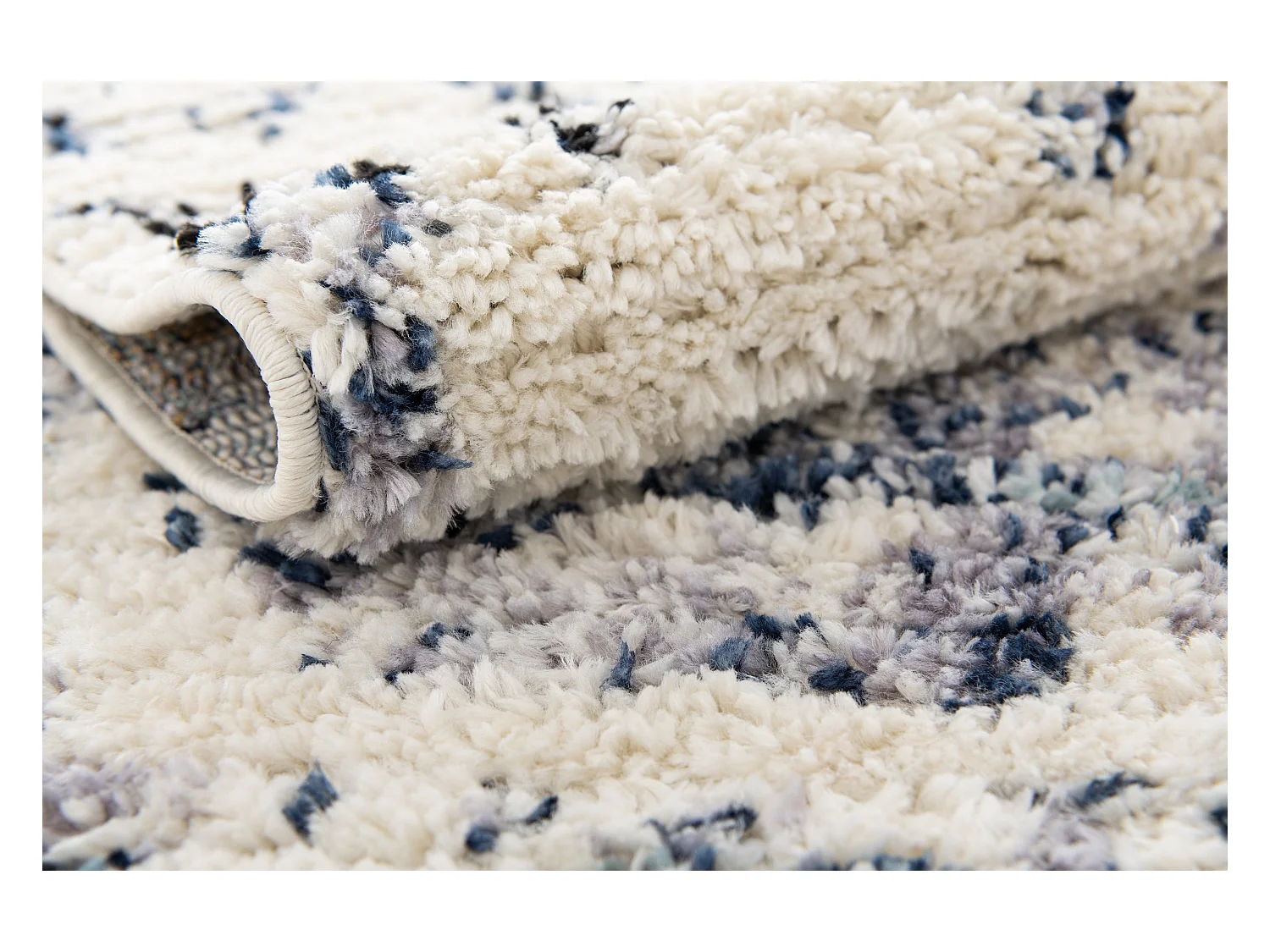 Hoogpolig tapijt 305x240 Beige Frauenfeld Moana