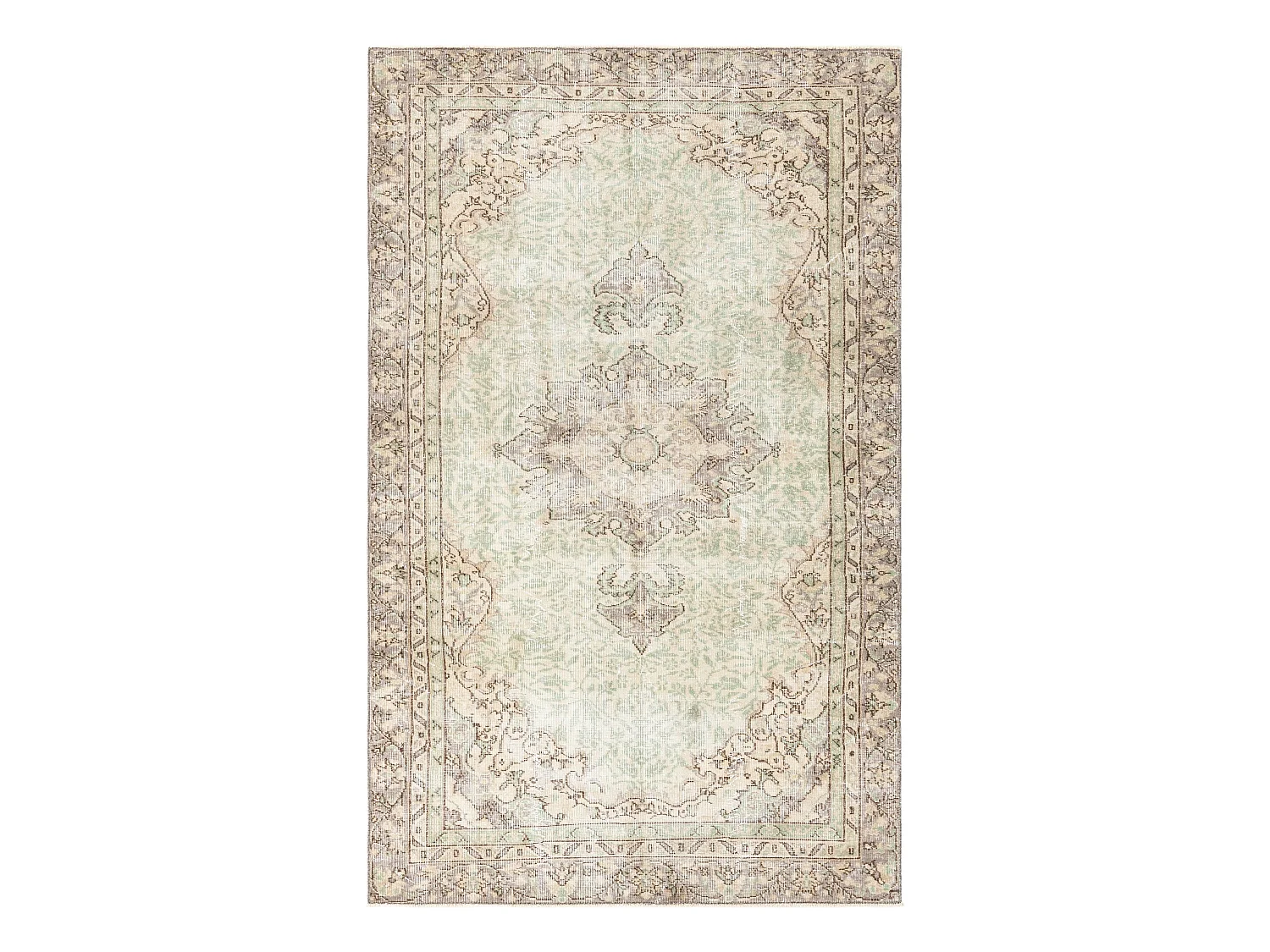 Tapis de laine 150x239 beige Ultra Vintage