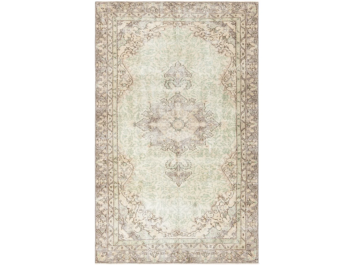 Tapis de laine 150x239 beige Ultra Vintage
