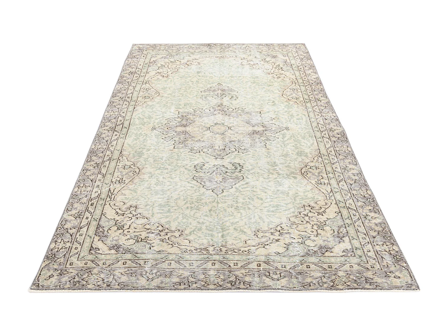 Tapis de laine 150x239 beige Ultra Vintage