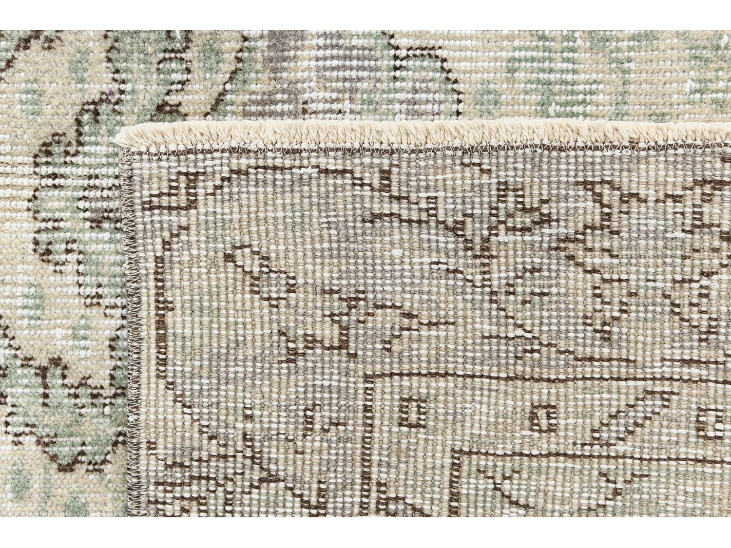 Tapis de laine 150x239 beige Ultra Vintage