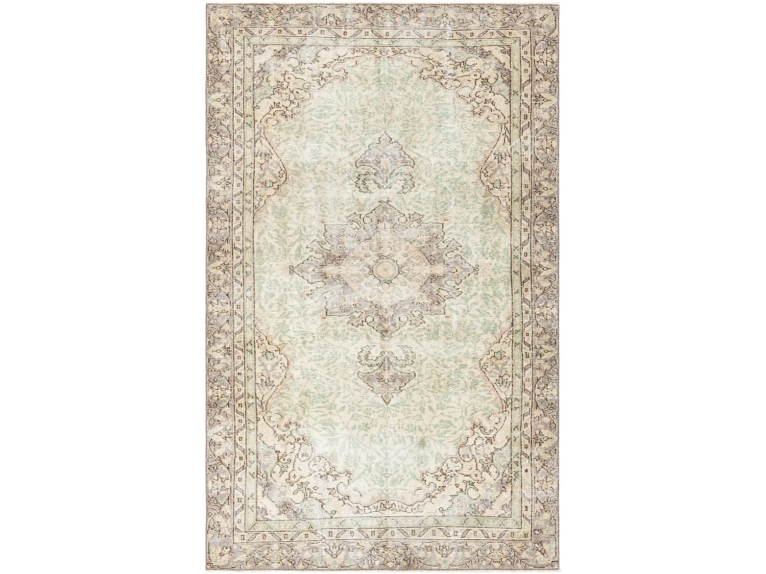 Tapis de laine 150x239 beige Ultra Vintage