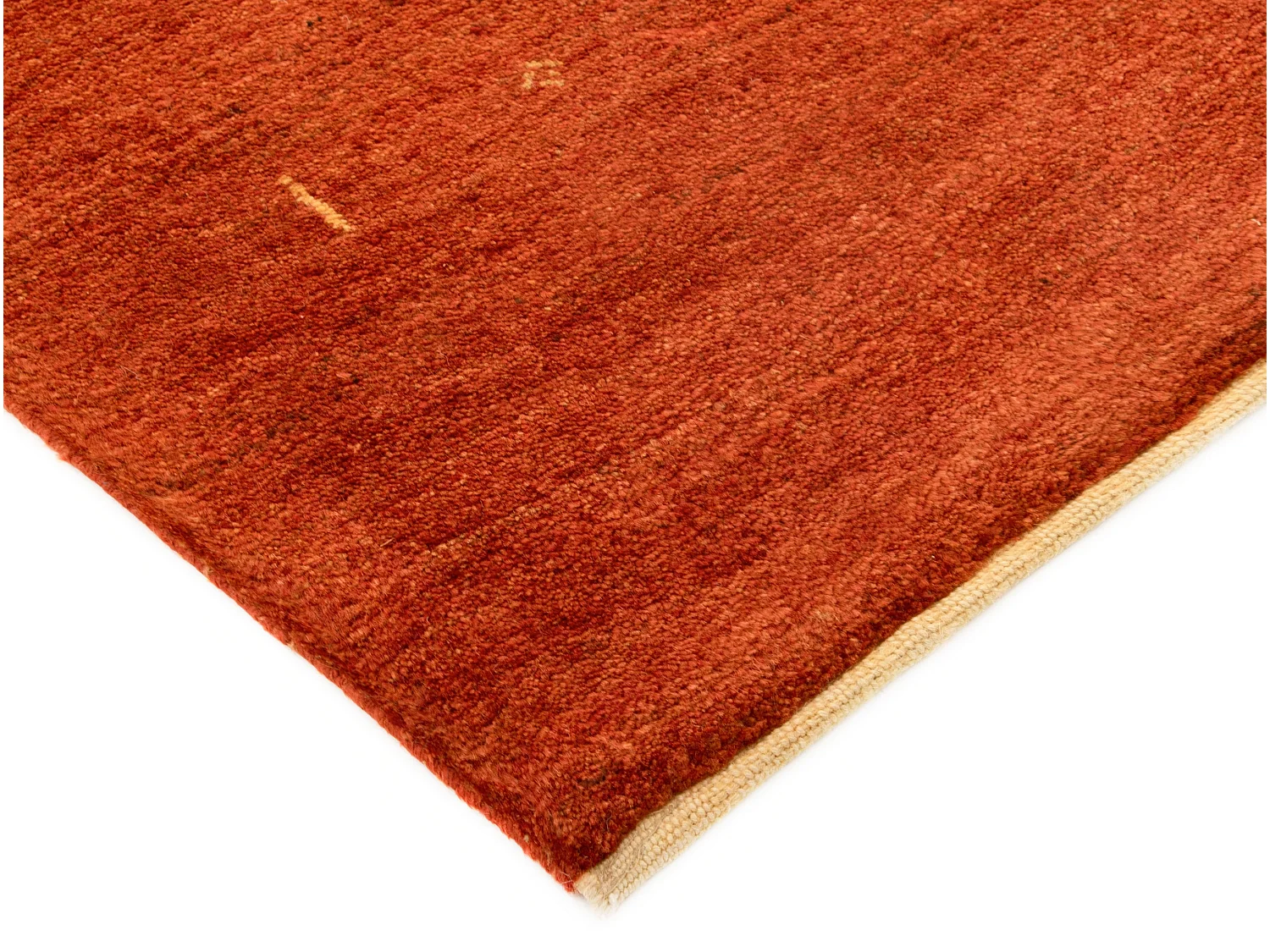 Tapis de laine 114x177 rouge Gabbeh